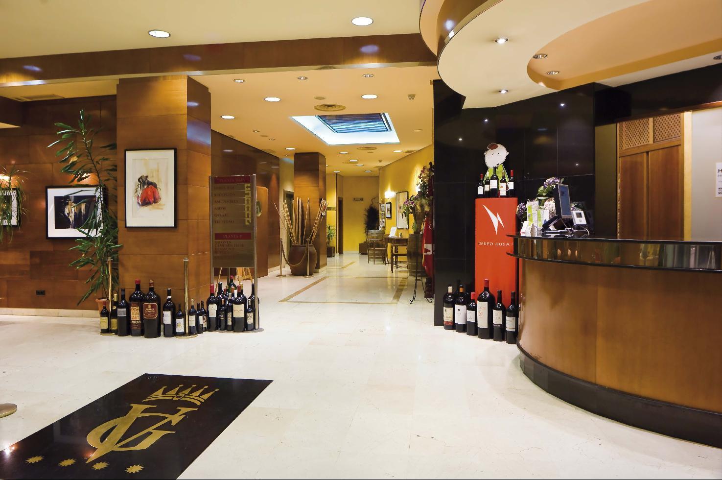 Hotel Gran Via لوغرونيو المظهر الداخلي الصورة